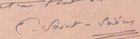 Camille Saint-saens - Autograph Letter Signed 05 05 1921