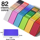 82 Colors Polymer Clay Kit  Oven Bake Clay For Kids  19 Sculpting Tools  16 Acce