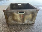 Vintage Lincoln Towne Krier Delivery Basket Bin Bakery Original Advertising