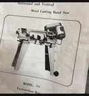 Central Machinery Metal Vertical And Horizontal Cutting Band Saw Model 591