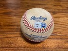 Mike Hampton Astros Game Used Pitched Baseball 7 11 2009 Vs Nationals Early Rare