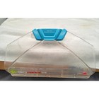 Bissell Proheat 2x Revolution Pet Front Nozzle Cover Replacement Part Clear Teal