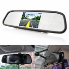 4 3  Backup Camera Mirror Car Rear View Reverse Night Vision Parking System Kits