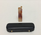 Old Chinese Republic Period Carved Agate Dragon Seal Stamp
