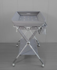 Baby Changing Table Portable Folding Diaper Changing Station With Lockable Wheel
