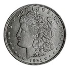 1921-s Morgan Silver Dollar  1 Us Coin - San Francisco Mint Bu au