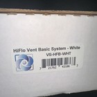 Cool Components Hiflo Basic Cabinet   Closet Venting System White  vs-hfb-wht 