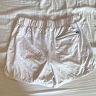 Youngla Men s White Mesh Athletic Shorts L Breathable Zip Pocket Drawstring