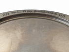 Wwi Imperial German Navy Presentation Tray Torpedo Workshop Kiel Year-1915 Plate
