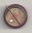 Vintage Obak Cigarettes Slogan Pin   Did You Speak 