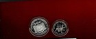 1992 Us Mint Olympic 2 Coin Set Silver Dollar   Clad Half W  Coa  Boxes