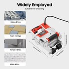 1100w Electric Floor Wall Chaser Groove Concrete Cutting Slotting Machine 50hz