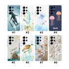 For Samsung A16 S25 S24 S23 Turtle Starfish Pattern Personalised Case Soft Cover