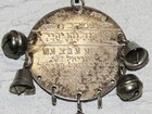 Antique Jewish Kabbalistic Hebrew Silver Amulet Angels Names   Zefat 20th