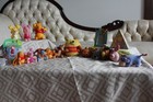Vintage Winnie The Pooh Collectibles Lot Of 10   Disney Figures   Toys