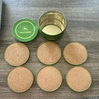 John Deere Licensed Agriculture Coaster Set With Tin  Made In China