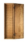 Handmade Wooden 100 Hole Cartridge Block Pistol Ammo Loading Block Box 27  1970s