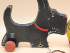 Vtg Fisher Price 1942 No 20 Animal Cut Out Wood Duck Toy Scottie Dog Parts Broke