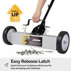 Tuffiom 18   Rolling Magnetic Pick-up Sweeper  45-lbs Capacity  With Quick Relea