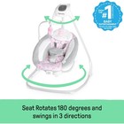 Ingenuity Simplecomfort 6-speed Multi-direction Baby Swing For Infant   180      