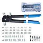 86pcs Threaded Nut Rivet Gun M3 m4 m5 m6 m8 Riveter Rivnut Setter Riveting Kit  