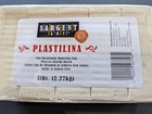 5 Pounds Plastilina Modeling Clay Sargent Art White Non-hardening New Sealed
