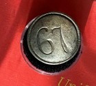 Button Revolutionary War Era 67th Regt Button Pewter