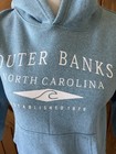 Outer Banks North Carolina Youth Hoodie Blue Size M Medium Shirt
