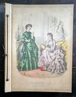 Vintage Victorian Scrapbook Image La Mode Illustr  e Photo Album Stylecraft Empty
