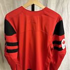2022 Nike Team Canada Olympic Replica Hockey Jersey University Red Men s Size S