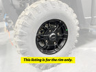 2022-2025 Polaris Ranger Xp 1000 Oem Black Front Rim Wheel 1525247-458