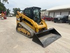 2019 Caterpillar 299d2 Skid Steer Track Loader High Flow Cab A c Hyd Q c Bidadoo