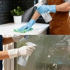 Glass Spray Bottles  2-pack  With Silicone Sleeve - 16oz Empty Refillable Bottle