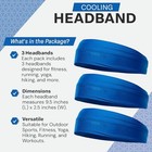 Cooling Headband For Women And Men     Upf 50  Advanced Evaporative Blue