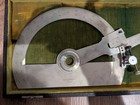 Vintage Antique Kueffel   Esser Protractor Drafting Tool With Case Germany