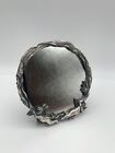 Vintage Art Nouveau Style Table Top Vanity Mirror Cherubs 571 Electroplated