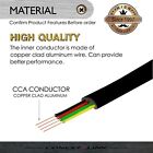 Rj11 6p4c Modular Telephone Extension Cable Phone Cord Line Wire 7 Feet Black   
