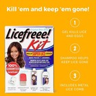 Head Lice Treatment Kit Gel With Comb And Shampoo - 4-piece Set