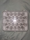 Vintage 1970 Wilton 26pc Metal Icing Nozzles piping Tips Set With Storage Case