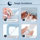 4 Piece Bed Sheet Grippers Set Sheet Holders Metal Clasp Iron Board Straps Clip