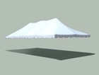 Replacement Pole Tent Canopy Top 20x40 White Cover Event Wedding Party Gazebo