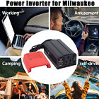 Power Inverter For Milwaukee 18v Battery  Outdoor Dual Usb 110v Ac Converter Us