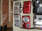 Lot Of 15 Digital Cameras Mixed Canon Sony Nikon Coolpix Fuji Parts Repair