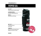 Mace Brand Pepper Gel Magnum 3   Uv Dye   Belt Clip  45g   80535