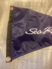 Searay Boat Flag 12   x18    Double Sided Burgee Pennant