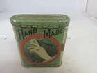 Vintage Advertising Empty Hand Made Vertical Pocket  Tobacco Tin  216-d