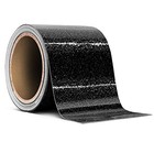  High Gloss Black Sparkle Metallic Air-release Vinyl Adhesive Tape 3  X 30ft