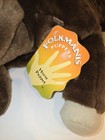 Folkmanis Horse Hand Puppet  20   Dark Brown  Black Hair  White Spot