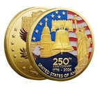 250th Anniversary United States Of America 1776-2026 Commemorative Coin Medal     