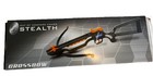 Petron Stealth Cross Bow Black Toy Indoor Outdoor Soft Dart Crossbow New 